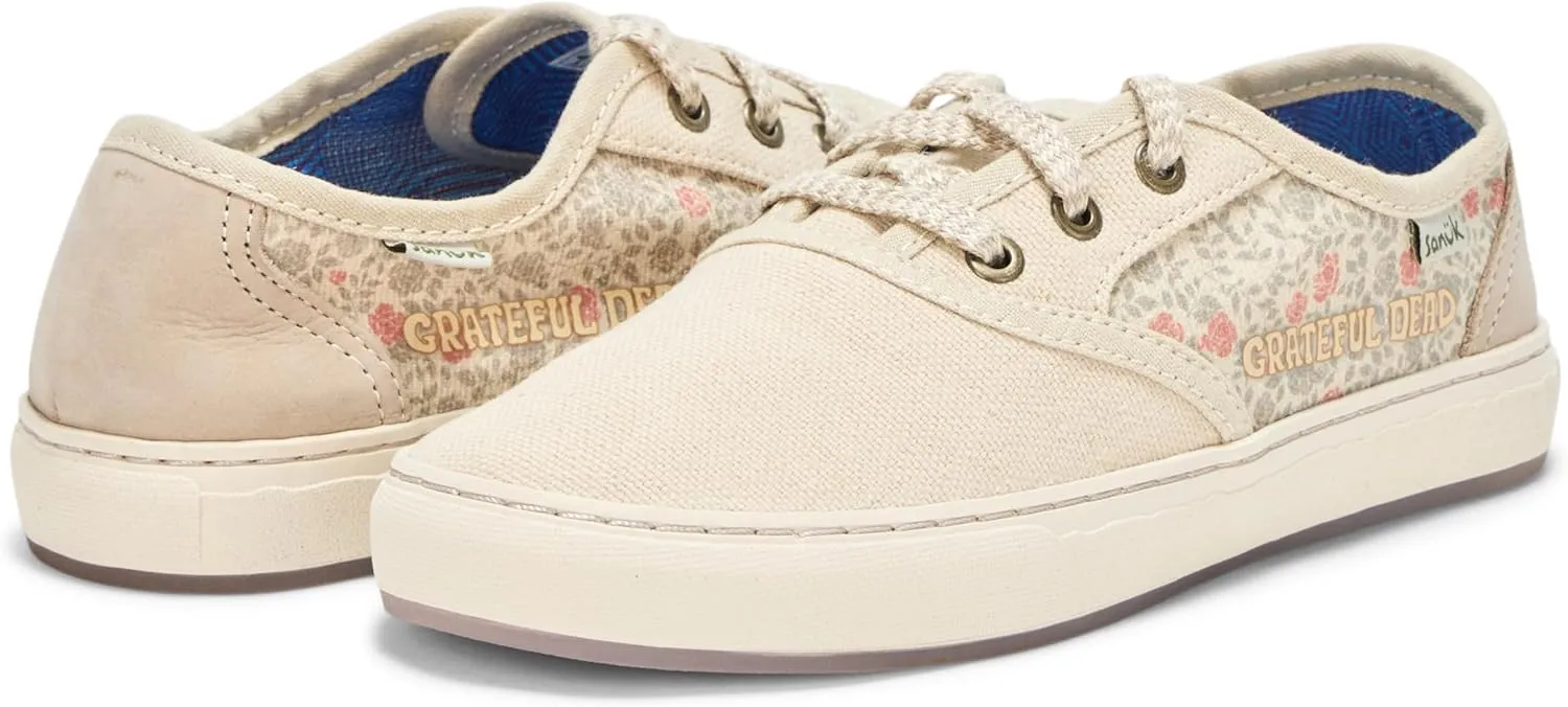 Sanuk Women's Avery Lace X Grateful Dead Sneaker