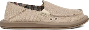 Sanuk Womens Donna Hemp 2 Tone Loafers | Womens Shoes | Slip On Shoes for Women | Women's Slip-on Loafers | Memory Foam Footbed