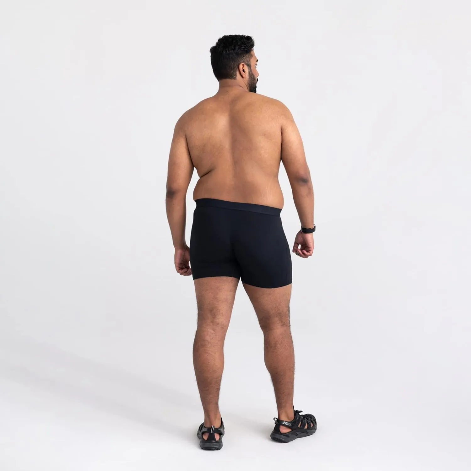 SAXX Underwear Co. Men's Underwear with Pouch Ultra Super Soft Boxer Brief Fly 2Pk