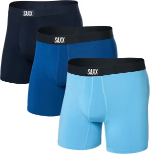 SAXX Underwear Co. Men's Underwear with Pouch Ultra Super Soft Boxer Brief Fly 3Pk