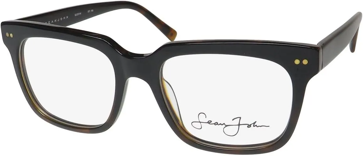 Sean John 5144 Eyeglass Frame/Glasses American Fashion Designer Adult Size Sleek