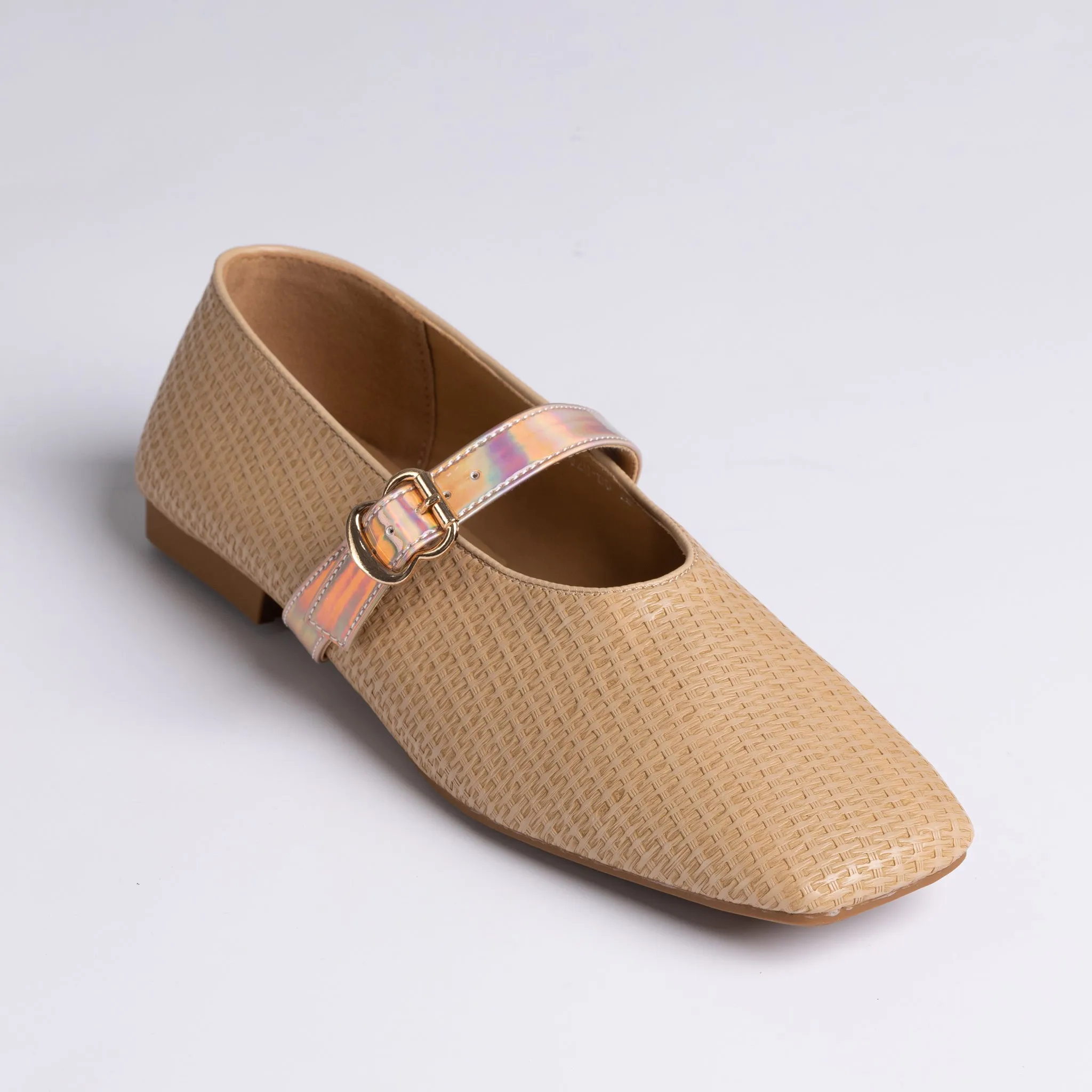 Shiny Belt Flat