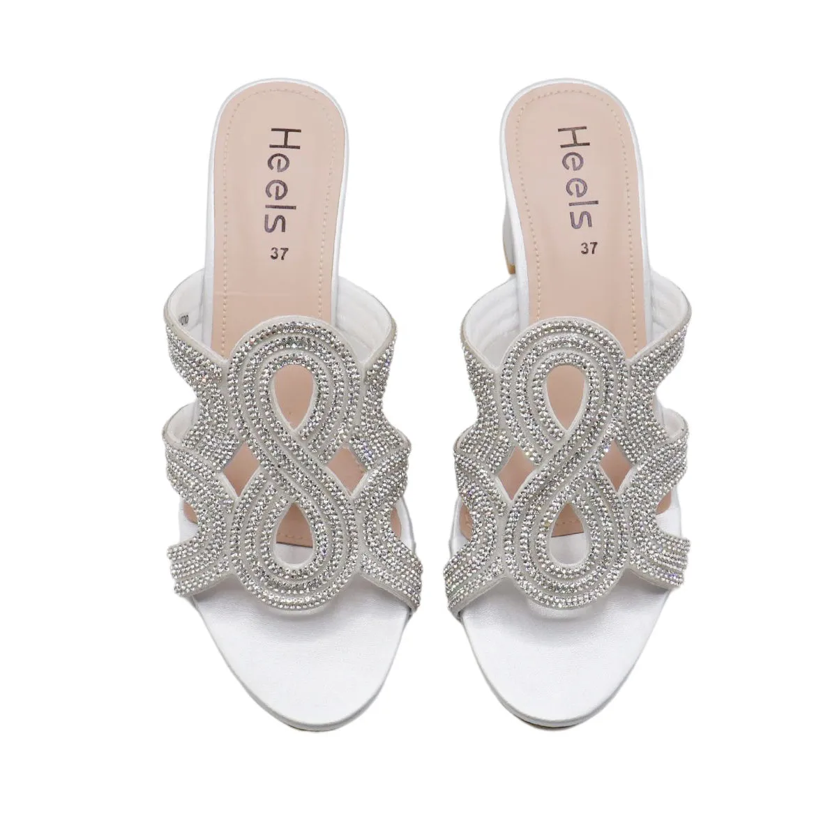 Silver Fancy Slipper 045205