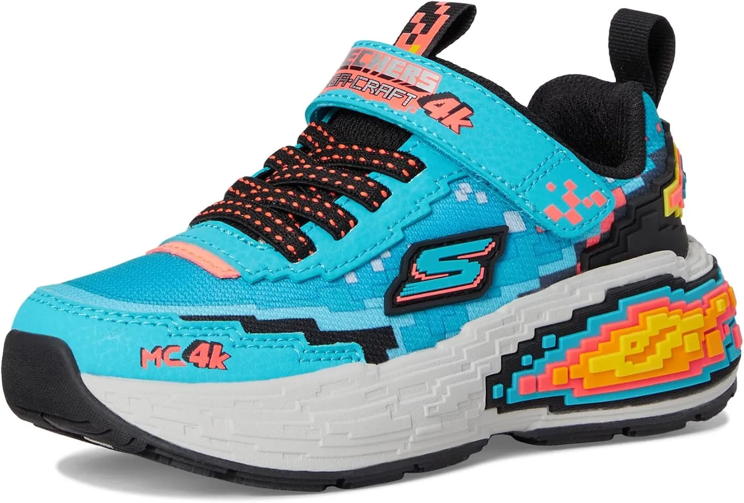 SKECHERS Boy's Mega-Craft 4k Sneaker