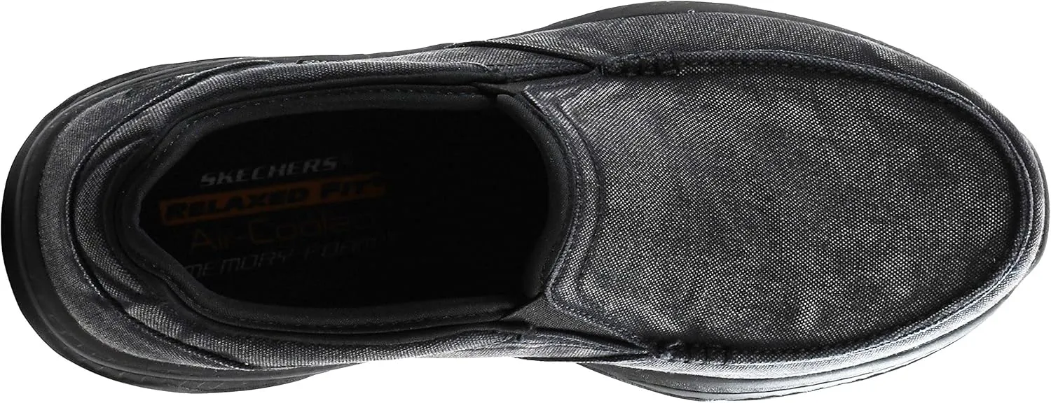 Skechers Men's Creston-Moseco 65355 Moc Toe Slip On