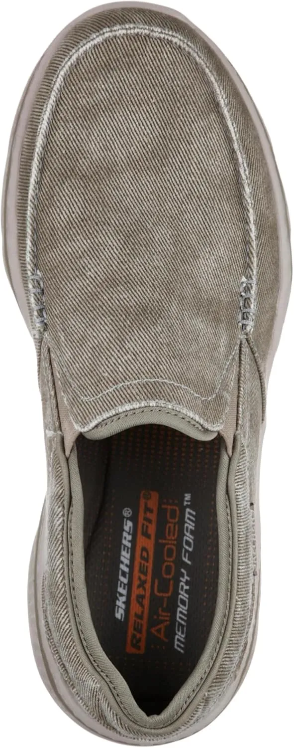 Skechers Men's Creston-Moseco 65355 Moc Toe Slip On