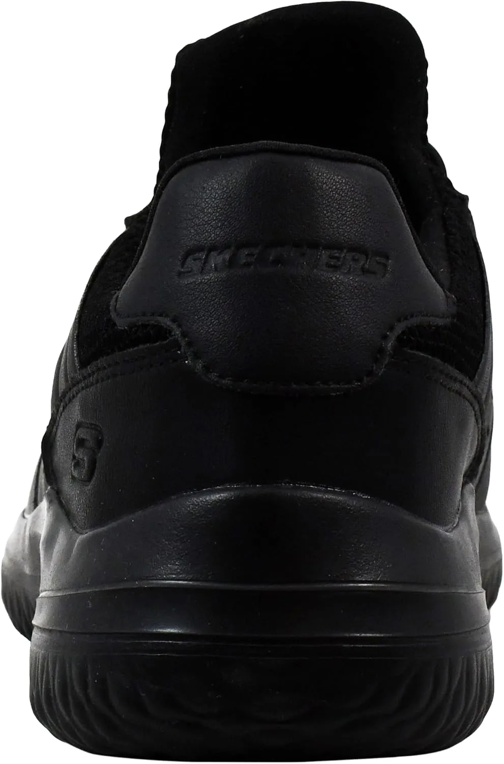 Skechers Men's Delson 3.0 Ezra Leather Bungee Lace Slip-On