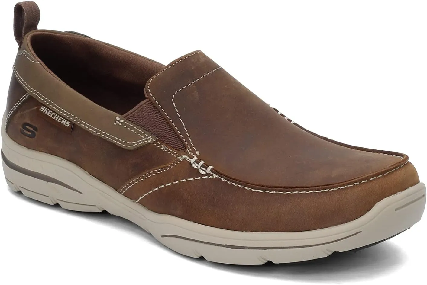 Skechers Men's Harper-Forde 64858 Moc Toe Slip On