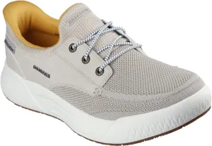 Skechers - Mens Relaxed Fit: Cyrus - Eagan Slip On Shoes, Color Sand, Size: 10 M US