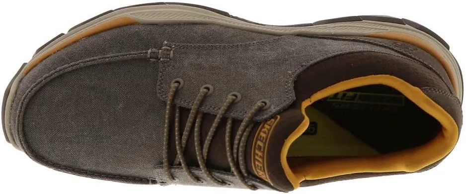 Skechers Men's Respected-Loleto Moc Toe Bungee Lace Slip On