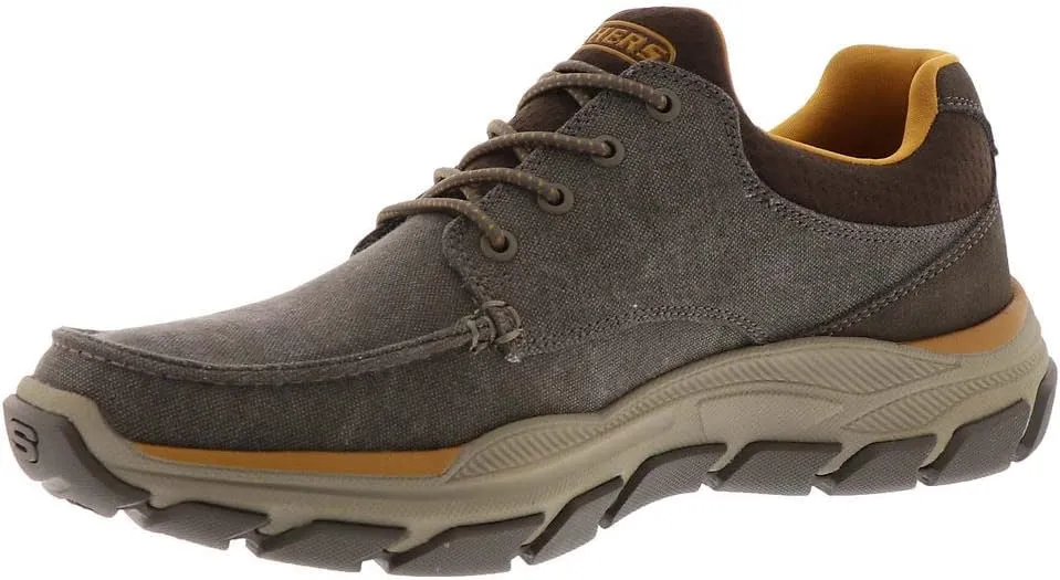 Skechers Men's Respected-Loleto Moc Toe Bungee Lace Slip On