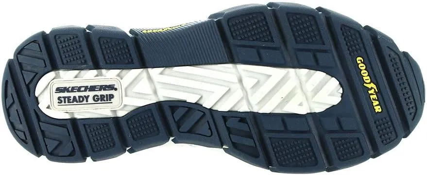 Skechers Men's Respected-Loleto Moc Toe Bungee Lace Slip On