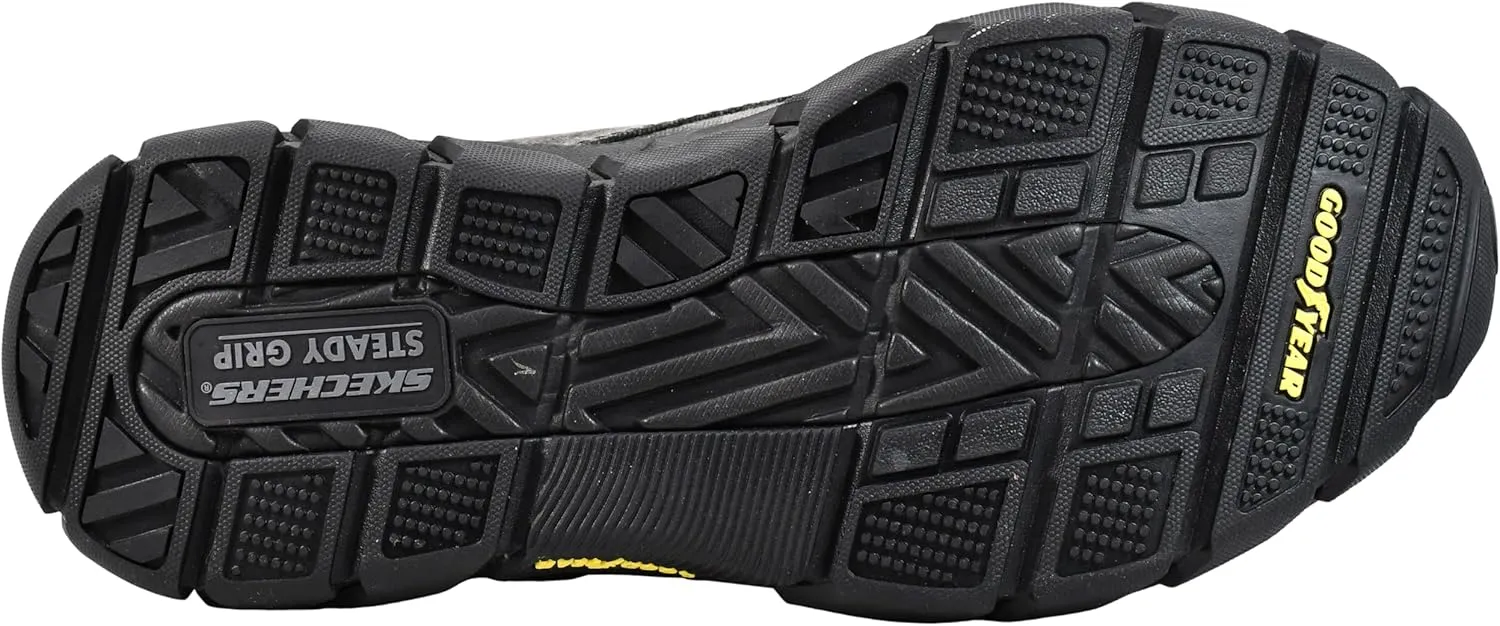 Skechers Men's Respected-Loleto Moc Toe Bungee Lace Slip On