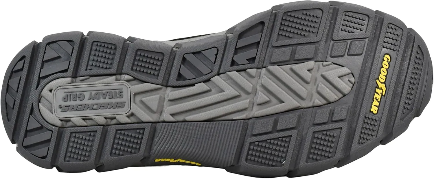 Skechers Men's Respected-Loleto Moc Toe Bungee Lace Slip On