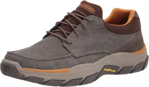 Skechers Men's Respected-Loleto Moc Toe Bungee Lace Slip On