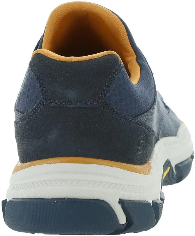 Skechers Men's Respected-Loleto Moc Toe Bungee Lace Slip On