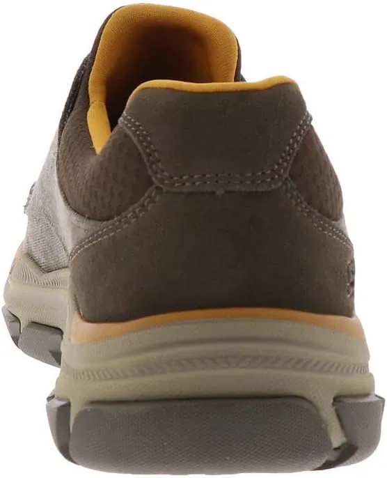 Skechers Men's Respected-Loleto Moc Toe Bungee Lace Slip On