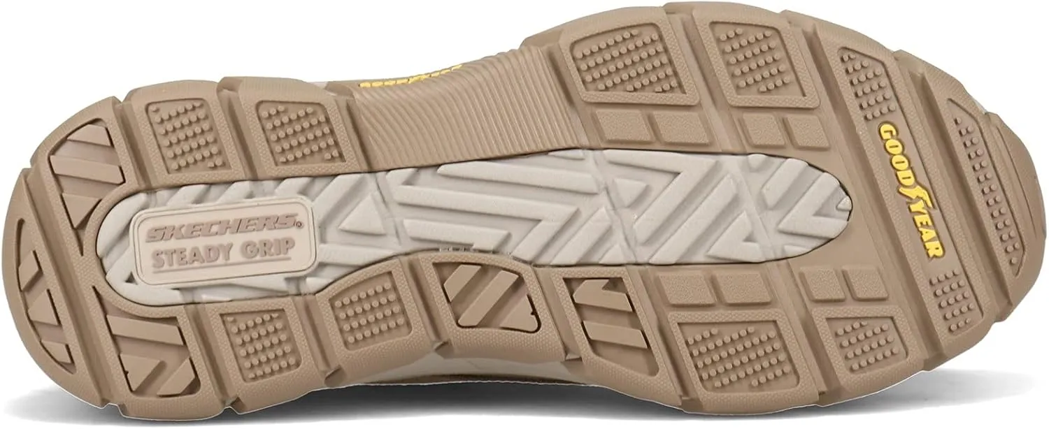 Skechers Men's Respected-Loleto Moc Toe Bungee Lace Slip On