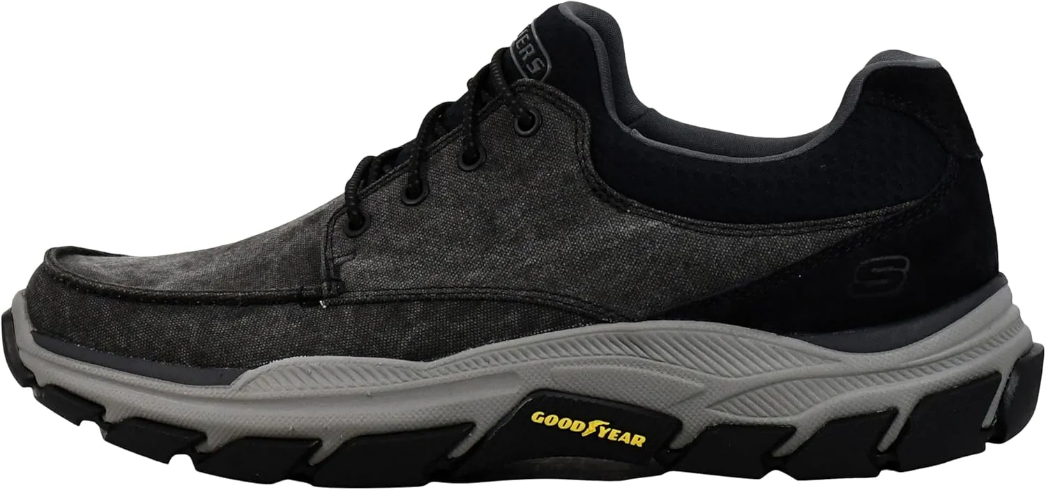 Skechers Men's Respected-Loleto Moc Toe Bungee Lace Slip On
