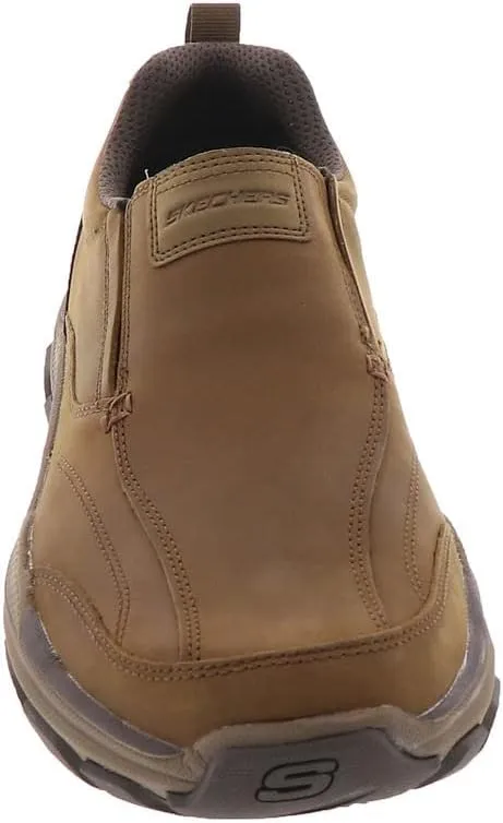 Skechers Men's Respected Lowry Goodyear Rubber Low Profile Bike Toe Slip-On