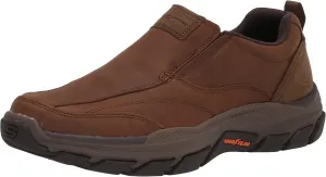 Skechers Men's Respected Lowry Goodyear Rubber Low Profile Bike Toe Slip-On