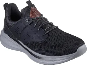 Skechers Men's Slade-Breyer 210892 Knitted Mesh Bungee Lace W/Quarter Cage Slip On