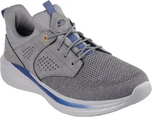 Skechers Men's Slade-Breyer 210892 Knitted Mesh Bungee Lace W/Quarter Cage Slip On