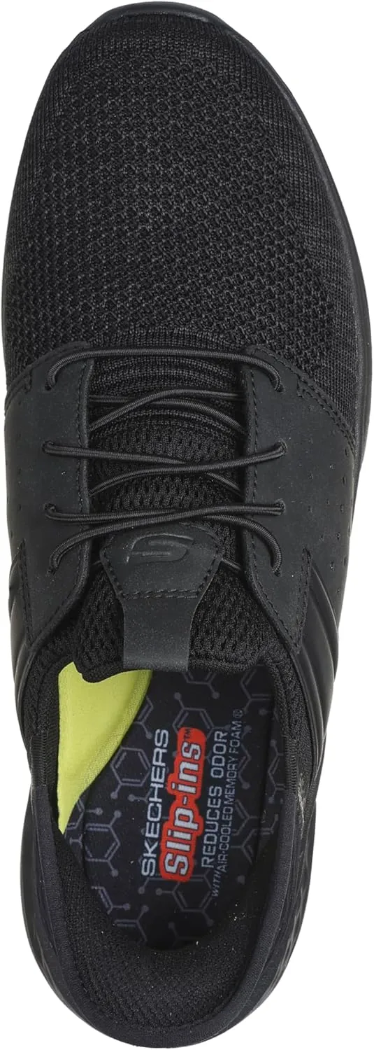 Skechers Men's Slade-Ocon 210811 Knitted Bungee Lace Slip-Ins