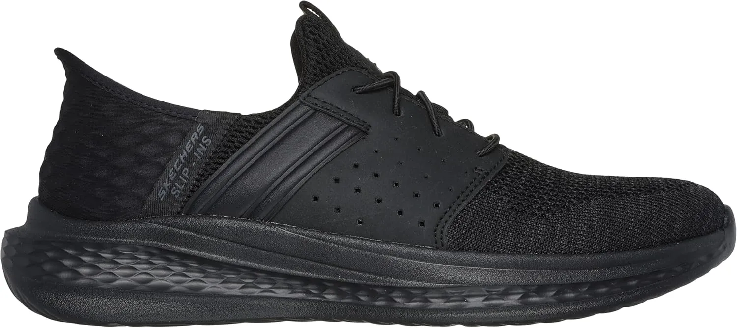 Skechers Men's Slade-Ocon 210811 Knitted Bungee Lace Slip-Ins