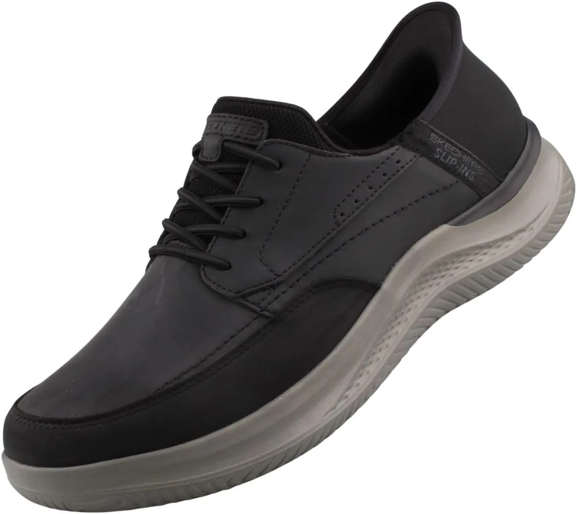 Skechers USA Men's Hasting-Rory Moc Toe