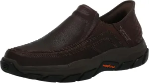 Skechers USA Men's Respected-Elgin 204810 Moc Toe Leather Slip-Ins