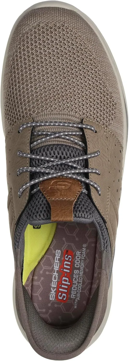 Skechers USA Men's Slade-Ocon 210811 Knitted Bungee Lace Slip-Ins