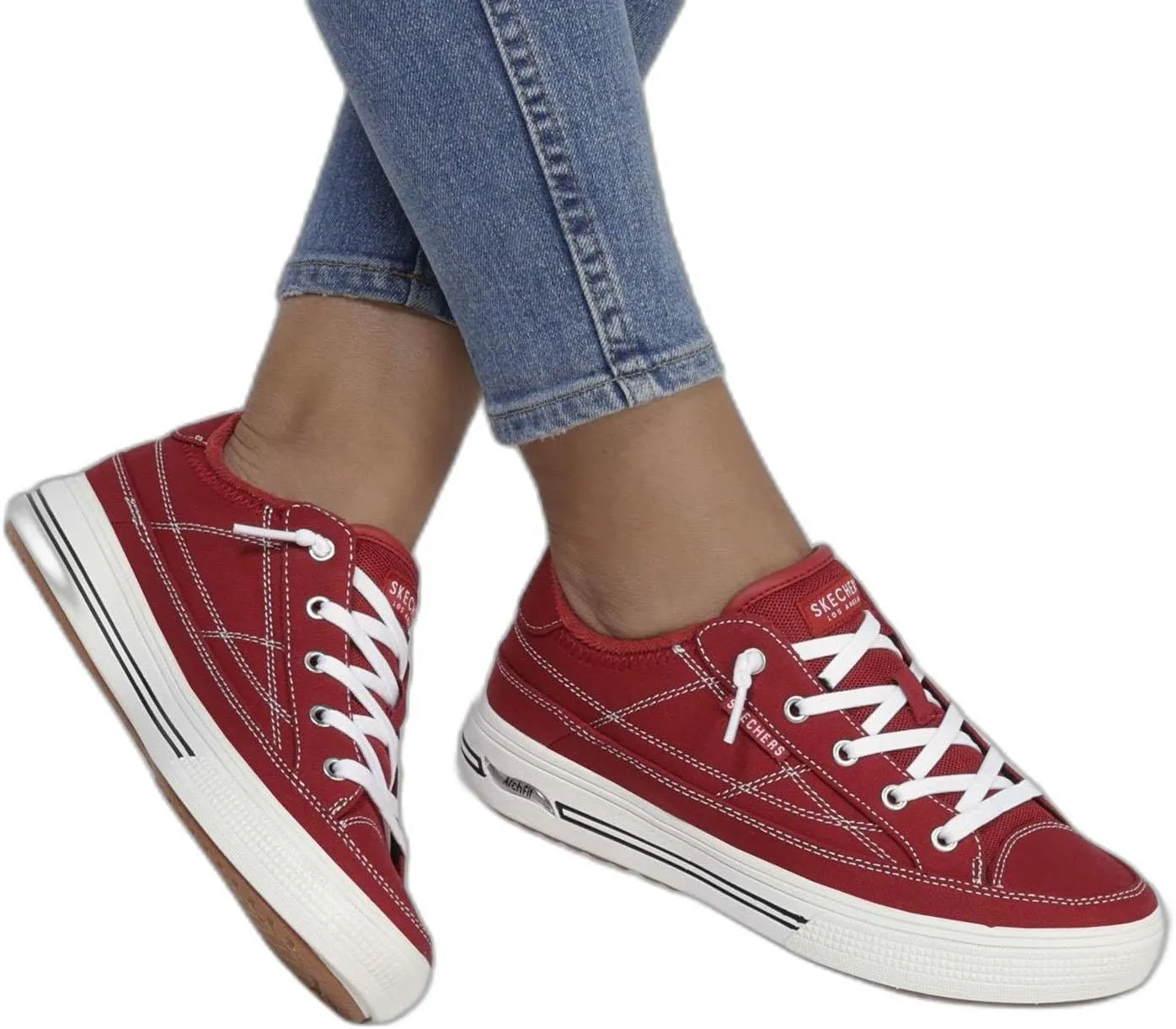 Skechers Women's Arch Fit Arcade-Arcata Sneaker