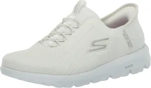 Skechers Women's Go Walk Travel Milan Hands Free Slip-ins Sneaker