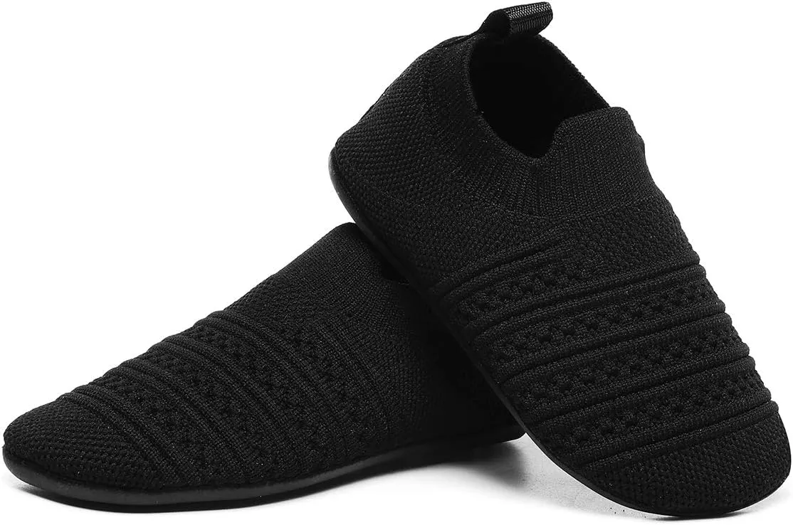 SLEVEL Comfort Toddler Slippers Lightweight Little Kids Indoor Non Slip Grip Around The House Home Shoes for Boys Girls
