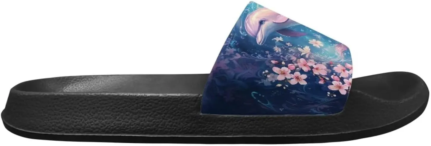 Slides for Women - Soft, Comfy, Relax Slippers, Non-slip Slides Womens, Easy to Clean, Shower, Swimming, Beach, Indoor and Outdoor Slides for Women
