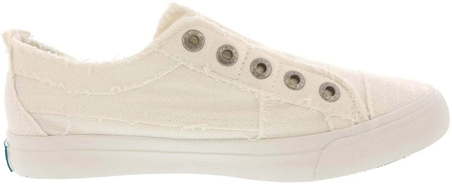Slip Record-breaking sale Canvas Free gift with purchase Fashion Blowfish Comfort Smoked White Sneaker Play On Malibu