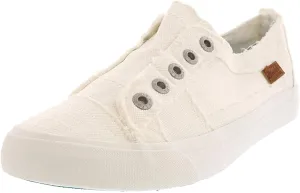 Slip Record-breaking sale Canvas Free gift with purchase Fashion Blowfish Comfort Smoked White Sneaker Play On Malibu