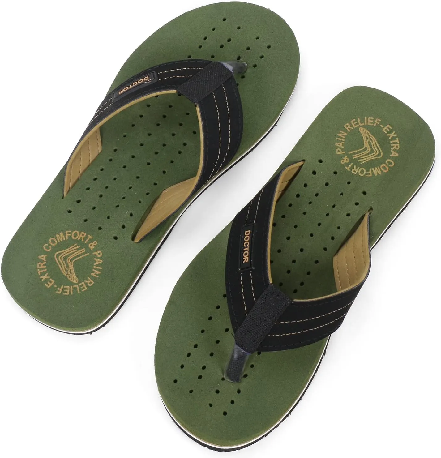 Slipper Care Orthopaedic and Diabetic Comfort Doctor Slipper, Flip-Flop, Cushion, Slides and House Slipper for Men's and boys ULTRA SOFT D-28