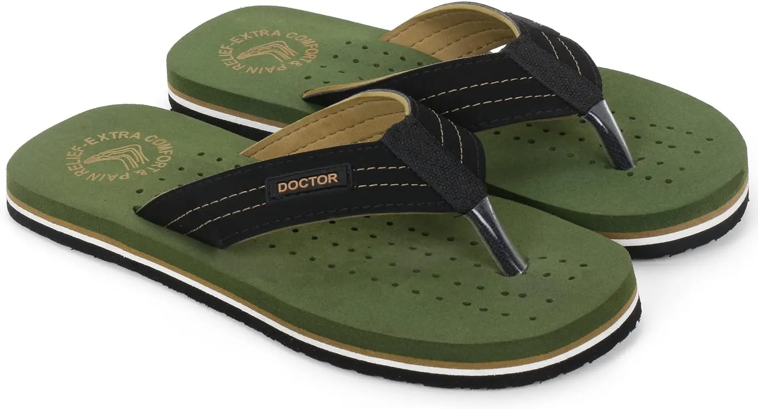 Slipper Care Orthopaedic and Diabetic Comfort Doctor Slipper, Flip-Flop, Cushion, Slides and House Slipper for Men's and boys ULTRA SOFT D-28
