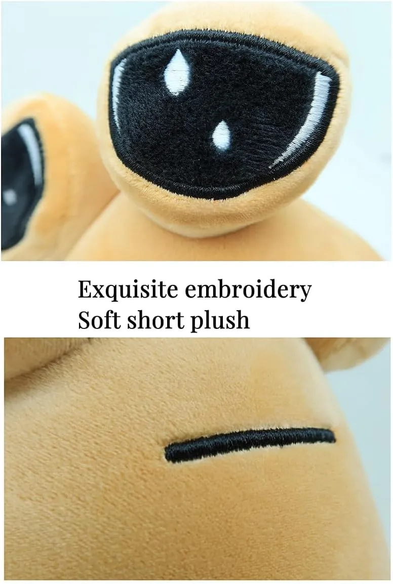 Slippers Alien Sad Pou Plush Doll Animal Fluffy Slippers for Children Adults Women Funny Winter