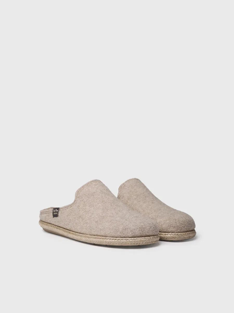 Slippers para hombre de lana reciclada | TOMAS-RW