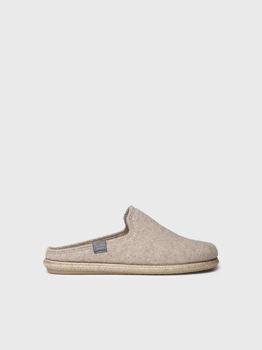 Slippers para hombre de lana reciclada | TOMAS-RW