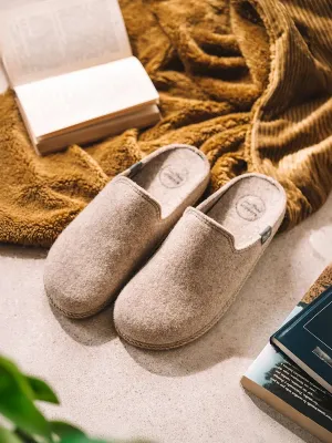 Slippers para hombre de lana reciclada | TOMAS-RW