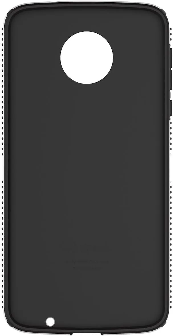 Speck Products CandyShell Grip Case for Moto Z Droid Smartphone, White/Black