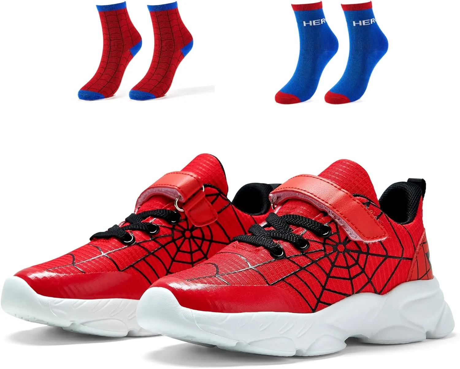 Spider Shoes for Kids Boys Girls Sneaker Little/Big Running Tennis Shoes Walking Shoes