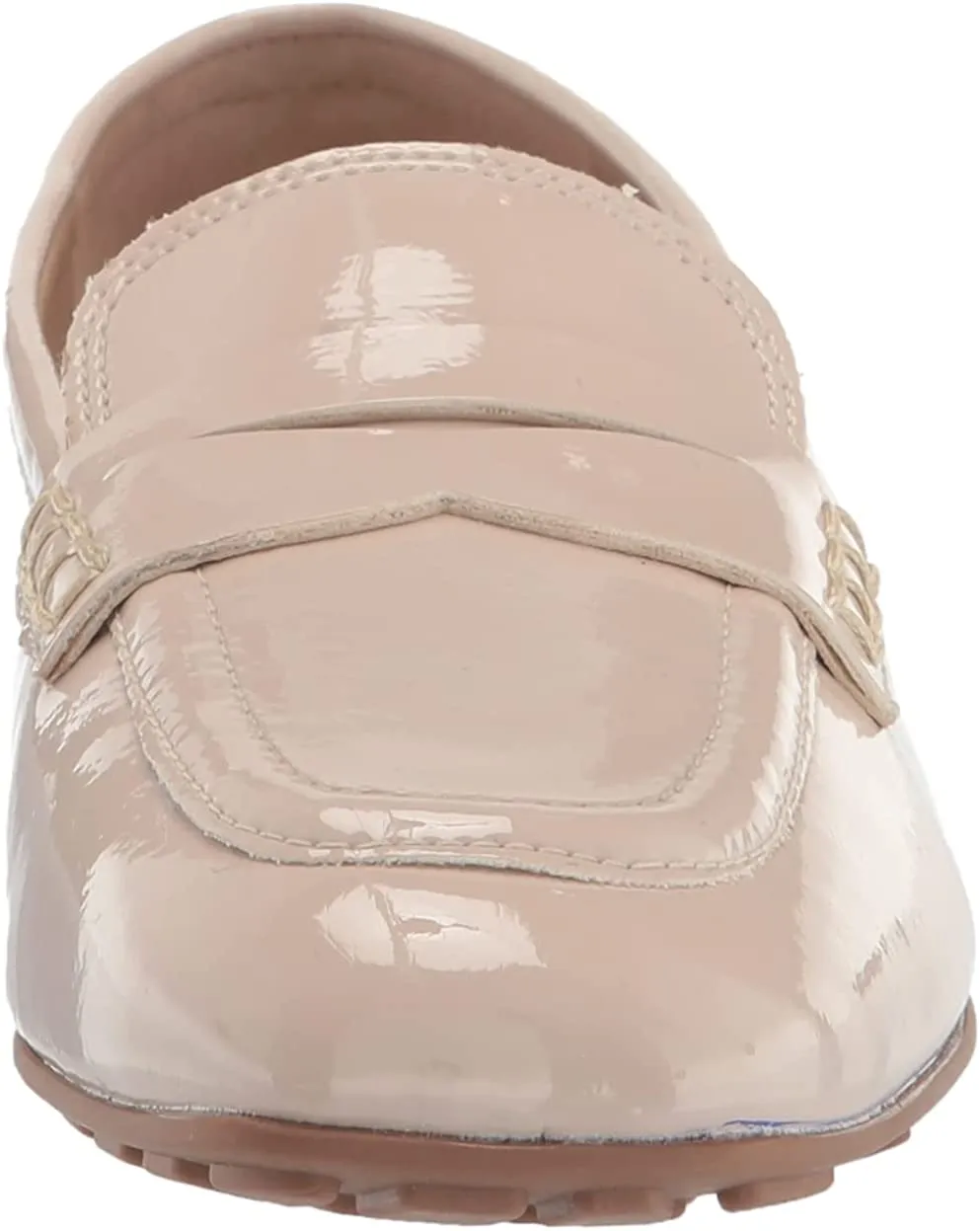 Squared Toe Sam Tucker Fashion Leather Slip Dress Great price Promotional Edelman Loafers On Linen Flat