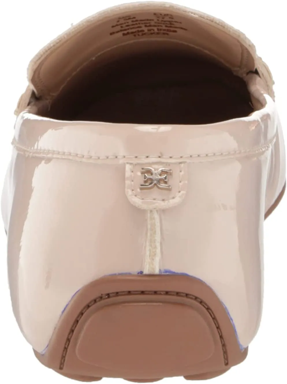 Squared Toe Sam Tucker Fashion Leather Slip Dress Great price Promotional Edelman Loafers On Linen Flat