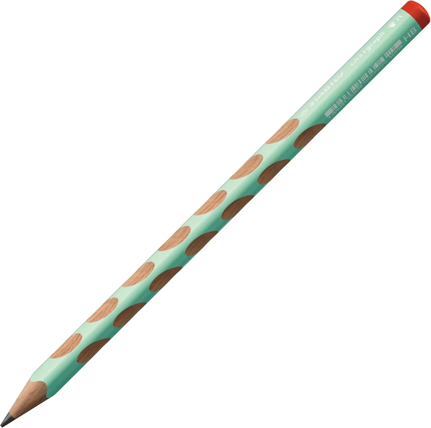 STABILO Handwriting Pencil EASYgraph Pastel - Right Handed - Green - 2 pcs - HB