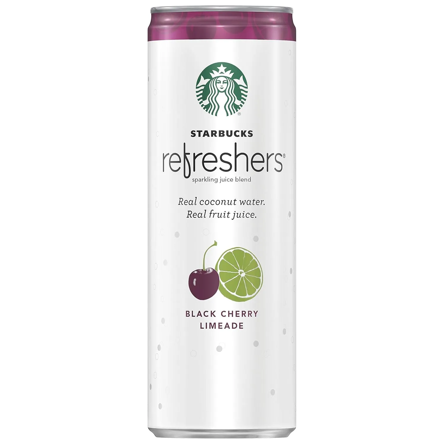 Starbucks Refreshers, 3 Flavor Variety Pack (Peach,Cherry, Stw Lmd), 12 Ounce Sleek Cans (Pack of 12)